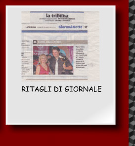 RITAGLI DI GIORNALE